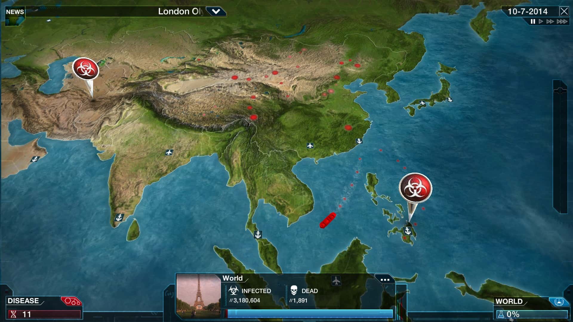 瘟疫公司:外星人与反疫苗 Plague Inc Evolved 全DLC
